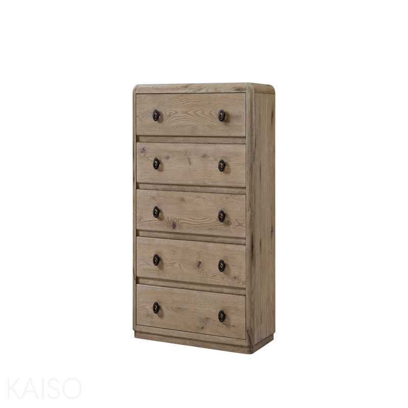 Commode en chêne noueux anglais