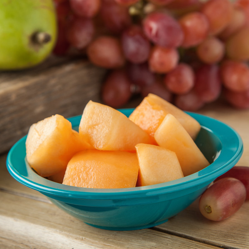 Bol à fruits à rebords 5 oz., Bleu sarcelle