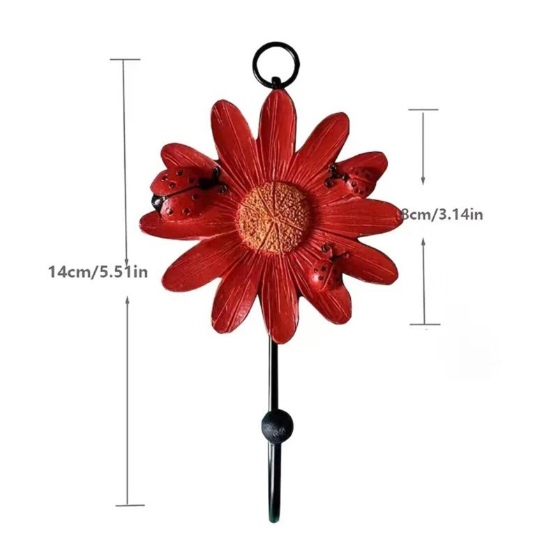 Aryeh Resin Metal Wall Hook
