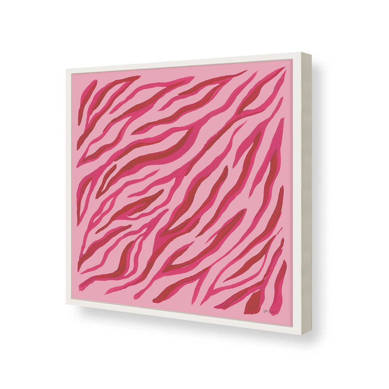 Reproduction d'art «In the Jungle VIII» par Yvette St. Amant, H 20 po x l 20 po, Blanc