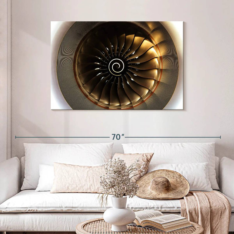 Avion Mehar Sunlit Turbine, H 30 po x l 45 po