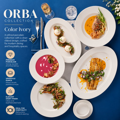 ORBA Premium Porcelain Non Stackable Bowl