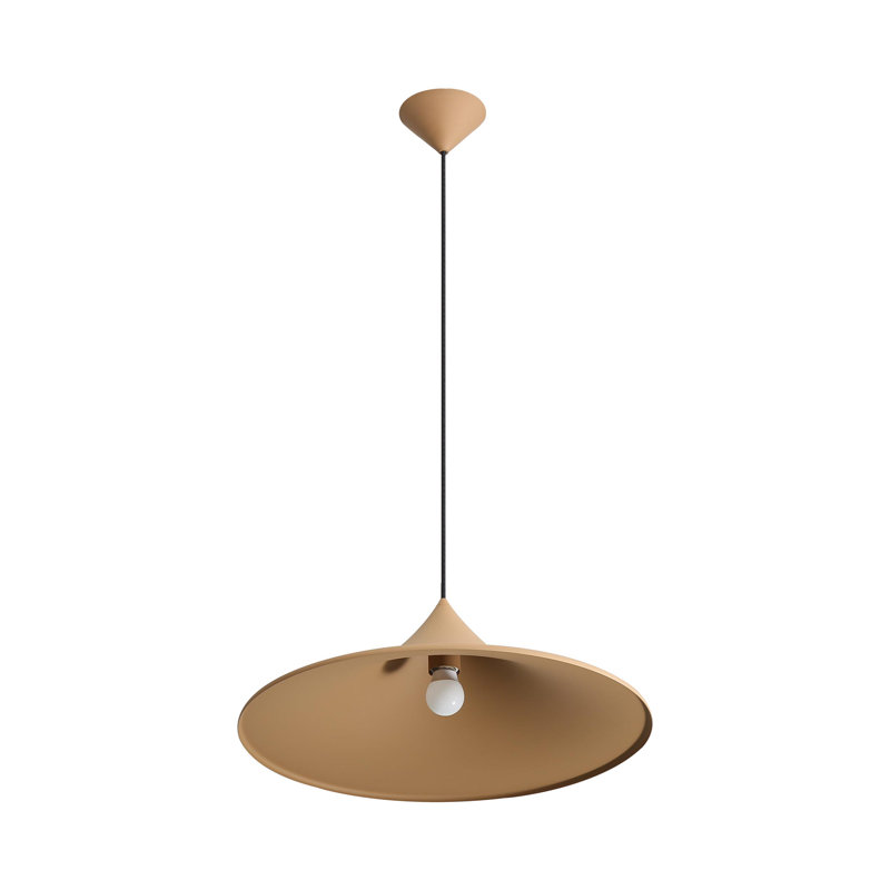 Luminaire suspendu 1 lumière Nottageham en sable, Bronze