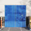 Plastic Sheer Door Curtain Single Panel-1415948562-1415948560