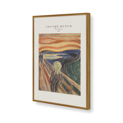 The Scream par Edvard Munch v2 Ships Rolled