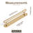 Retro Knurled Non-Slip Handle Backplate（G016）-119287133-119287137