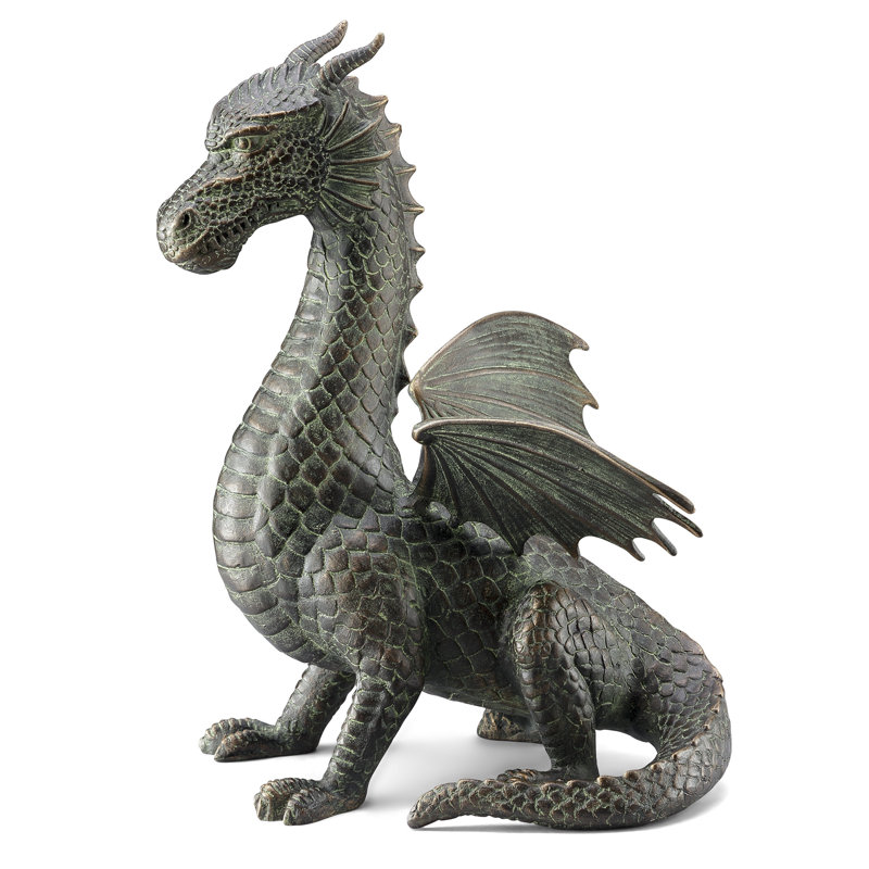 Winged Dragon Garden Statue