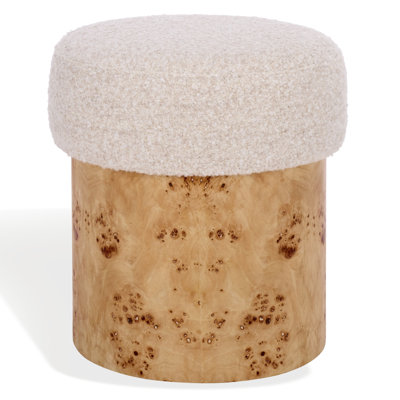 Tobianna Boucle & Burl Ottoman