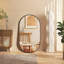 Miroir ovale en métal 20 pouces-302820587-302820590