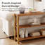 160 cm W Solid Wood Top Console Table
