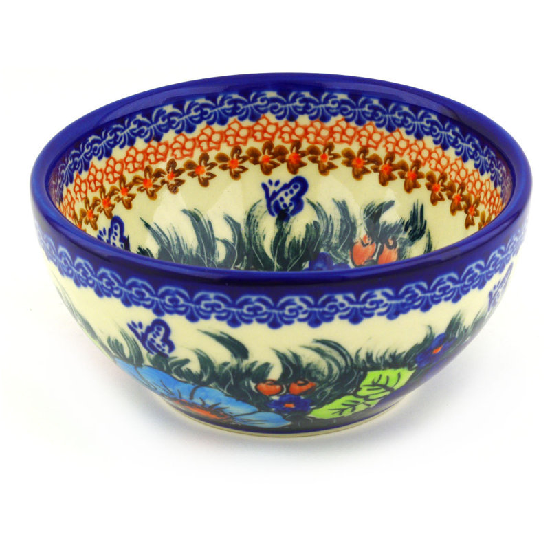 Butterfly Splendor 24 oz. Rice Bowl