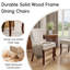 Chaises d'appoint en chenille double couche (ensemble de 8)-832065288