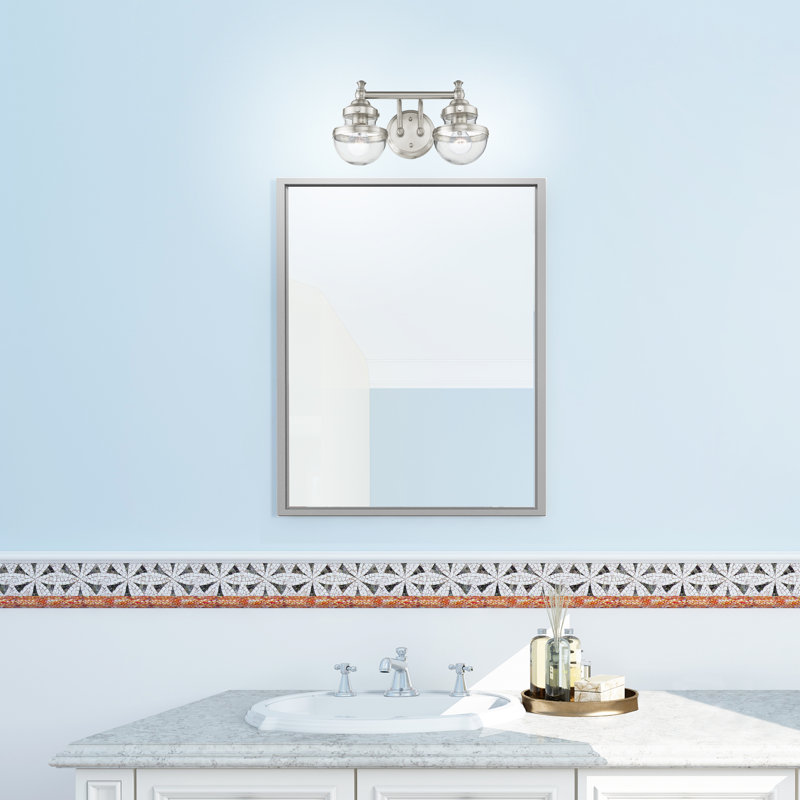 Liverman 2 - Light Dimmable Vanity Light, Brushed Nickel