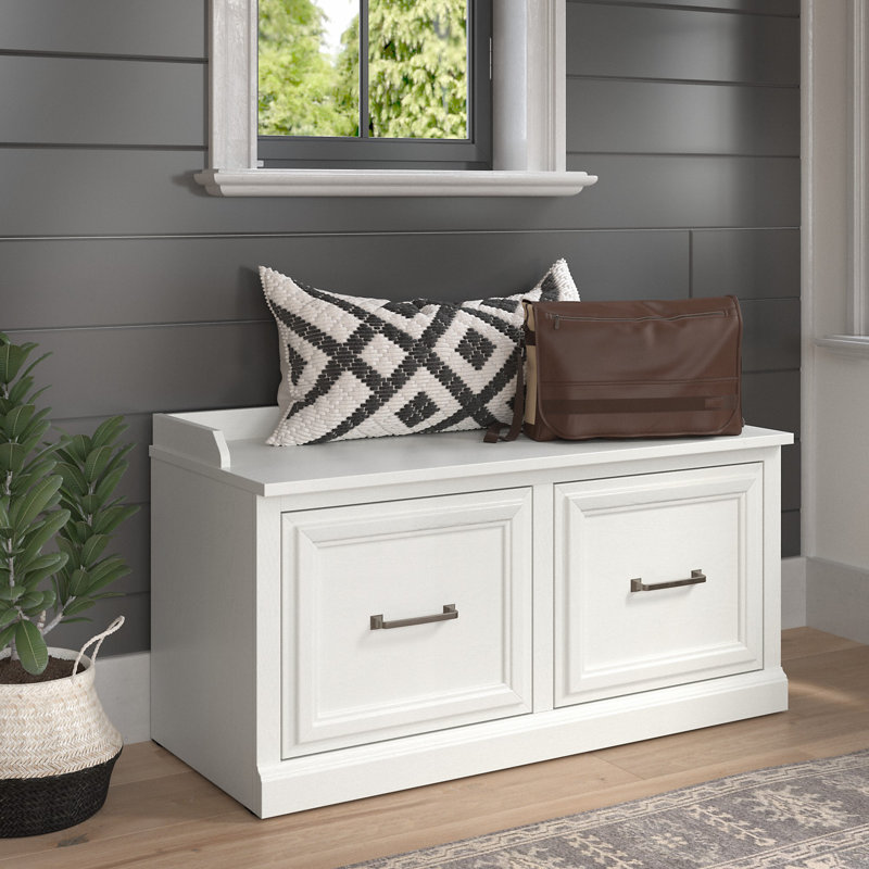 Arulappu Storage Bench, White Ash