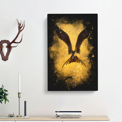 Bird in Flight - Wrapped Canvas