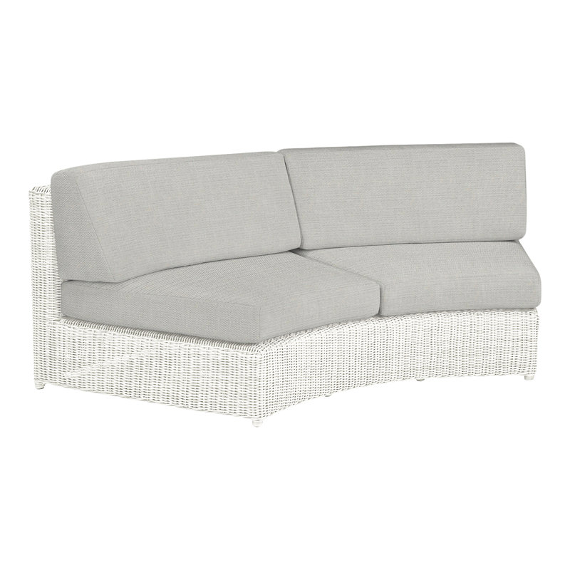 Sag Harbor Outdoor 3 - Piece Conversation Set, Sag Harbor Classic White, Sailcloth Seagull