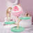31.5'' Monster World Cat Tree with Cat Scratching Posts, Large Cat Tower with Platforms, Warm and Cute Cat Condo For Indoors