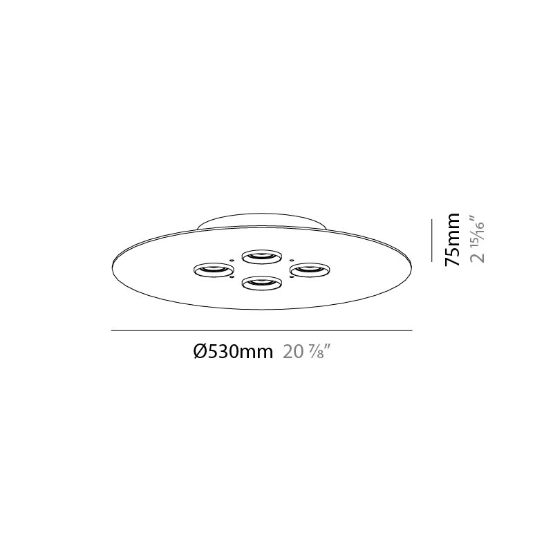 Equal Flush Mount