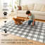 Tapis noir / ivoire Plaid-727752391