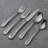 Oneida Satin Sand Dune 45 Piece Everyday Flatware Set, Service For 8