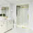 Cass 44-48" W x 76" H Sliding Frameless Shower Door with 3/8" Clear Glass-55865529