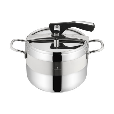 Stainless Steel Pressure Cooker  (6 L)