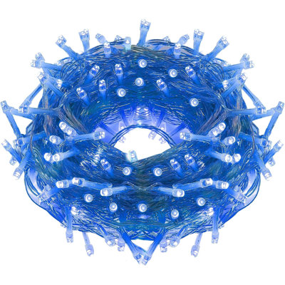  200Ct LED USB String Lights - 66Ft, Blue, Indoor/Outdoor