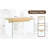 The Top Of The Coffee Table Is Made Of MDF And Stickers, And The Sides Are Clear Tempered Glass. The Design Is Simple And Elegant, And The Structure Is Strong.-1842967162