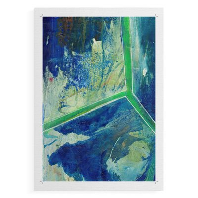 GeometricInCoolVI - Impression sur toile seulement - NON CADRE
