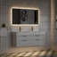 Meuble-lavabo flottant 48 po à double cuve 48 po-91598827