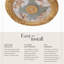 Lustre rond médaillon de plafond