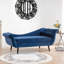 Chaise longue avec accoudoirs à volutes-1101327823