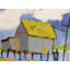 Clam Shack Print by Phyllis Adams-64401460