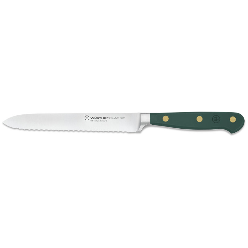 WÜSTHOF Classic Fresh Rosemary 5" Serrated Utility Knife
