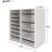 Wood Adjustable 16 Compartment File Storage Sorter Literature Organizer-87103943