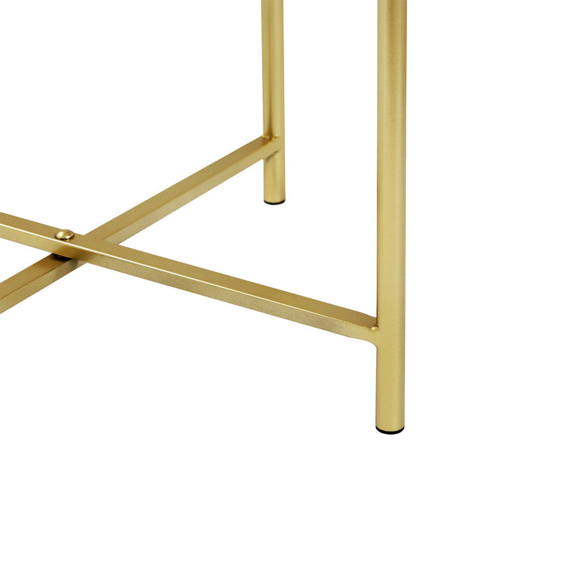 End Table, Gold
