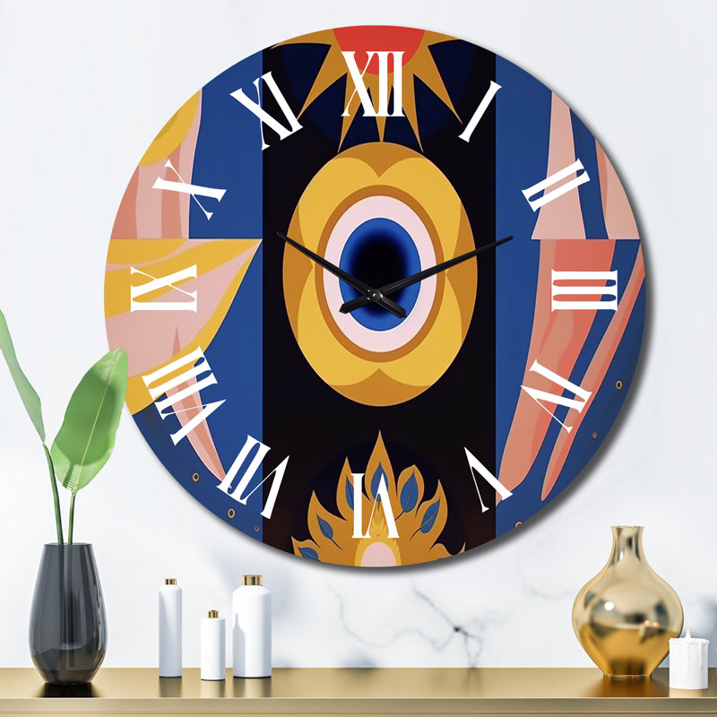 Horloge murale géométrique Awakening Of Bodhi, Grand