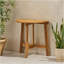 Table bistro pliante d'extérieur en bois d'acacia, naturel-969280830