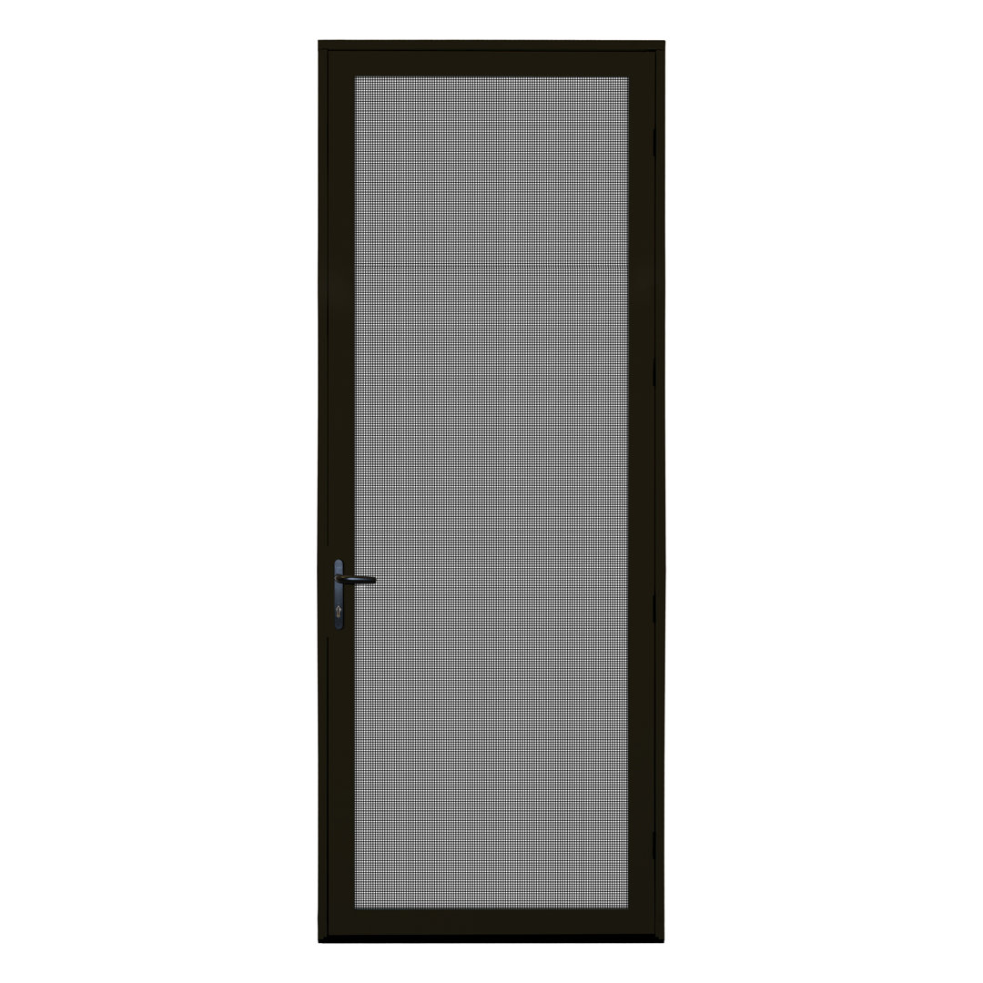 Meshtec Single Surface 96" High Mount Ultimate Security Aluminum Screen Door Titan Security Doors Door 