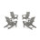Outdoor Adirondack Set