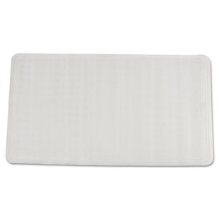 Jumbo Rubber Bath Mat - Mildew Resistant, 18x36