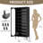67"H Metal Shoe Storage Cabinet with 8 Adjustable Shelves-82522402