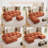  113''W Modern U Shape Sectional Couch Oversized Wide Armrest Sectional Sofa-315627551