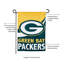 Drapeau de jardin en polyester 18 po x 13 po Green Bay Packers