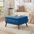  80'' Wide Sofa-And-Chaise Sectional Set With Ottoman Tufted Upholstered Living Room Set-1227647751
