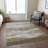Machine Washable Indoor/Outdoor Chantille ACN1141 Taupe Rug-454496890