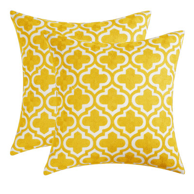  Embroidered Uniquely Patterned Pillow Covers