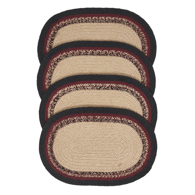 Connell Geometric Oval Placemat, 10" x 15"