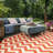 Arneshia Chevron Beige/Terracotta Indoor / Outdoor Area Indoor/Outdoor Area Rug-22983623