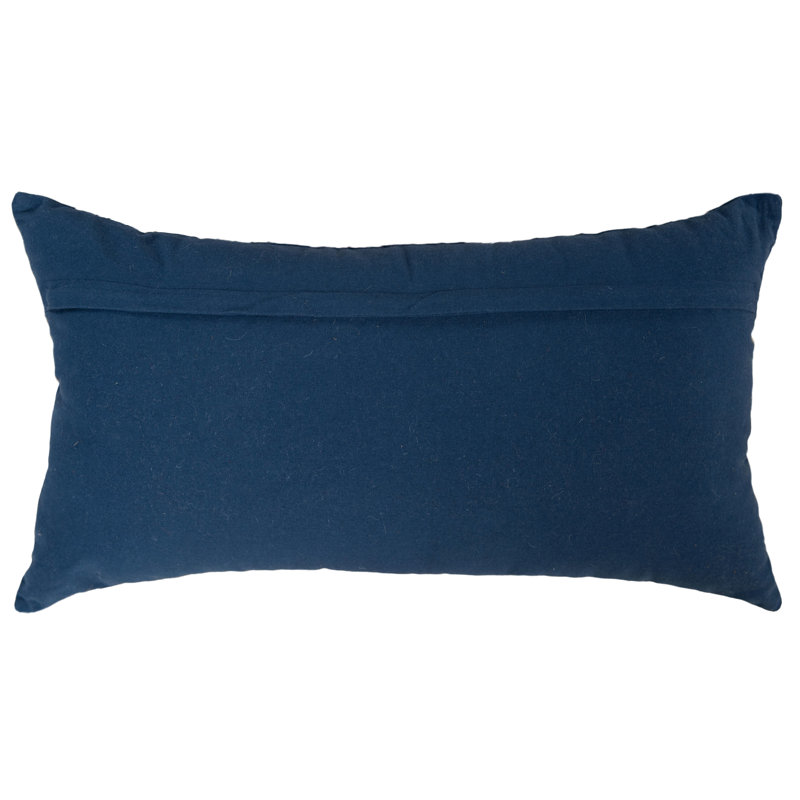 Coussin 100% coton, Inférieur, Marine
